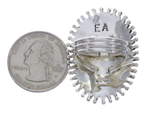 Sterling Silver Oyster Shell Ring Size 7-3/4 RS36064